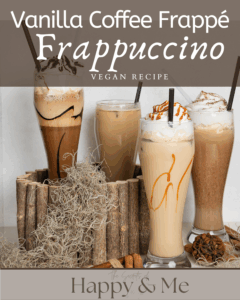 Frrappucino vegan recipe 4 different ways